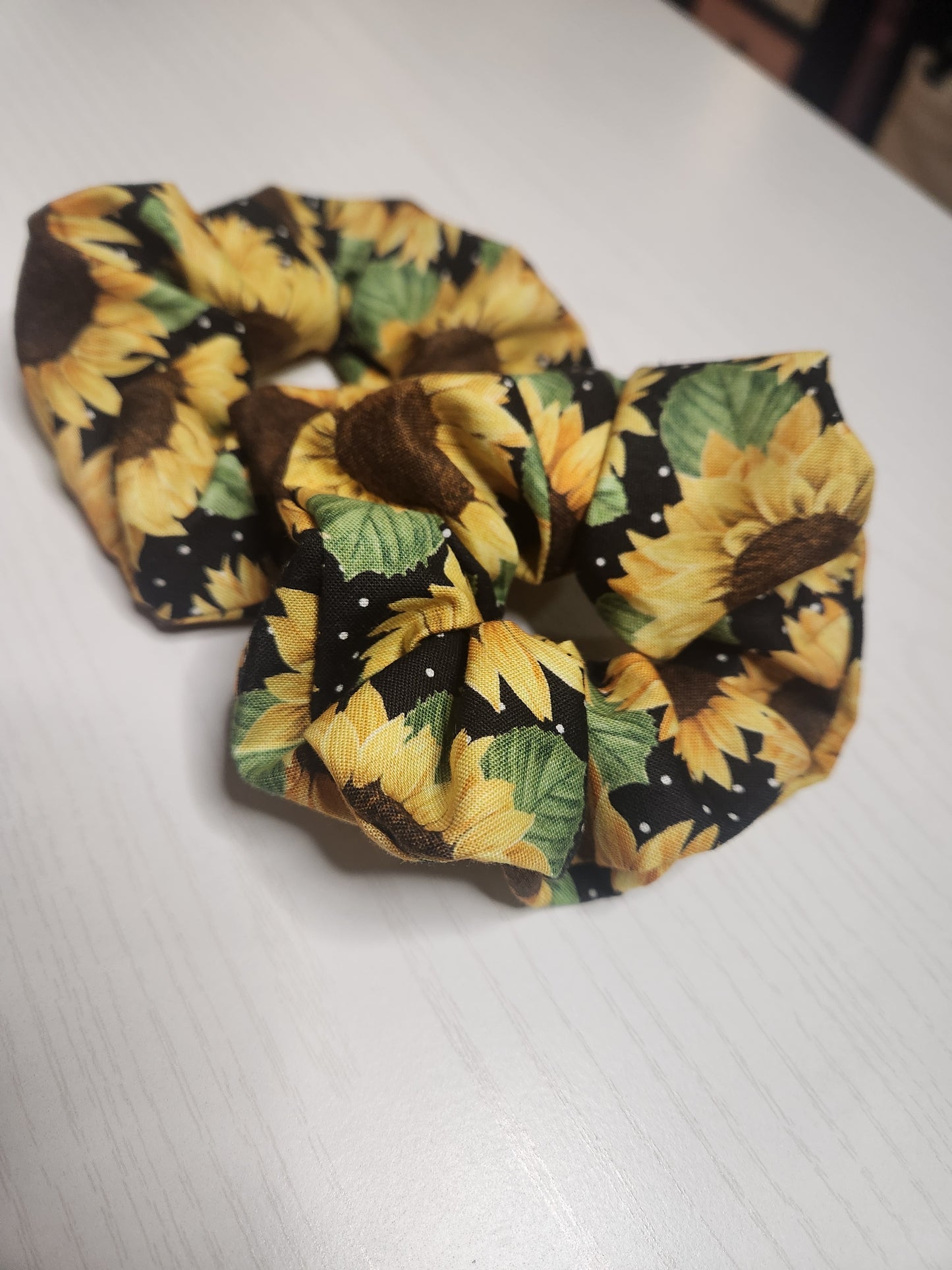 Sunflower Scrunchie