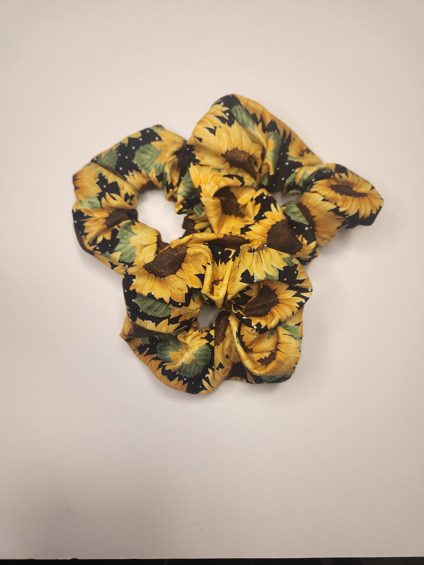 Sunflower Scrunchie